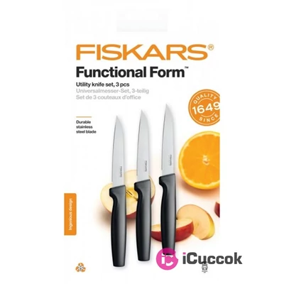 Fiskars Functional Form 3 db-os általános késkészlet
