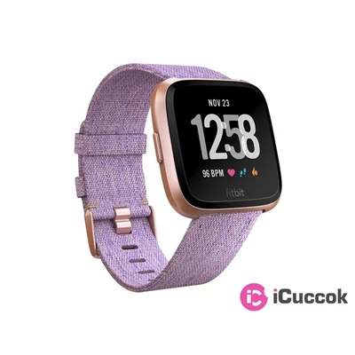 Fitbit Versa Special Edition (NFC) levendula fonott okosóra