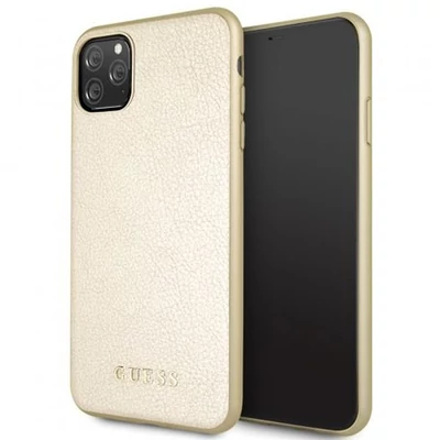 GUESS iPhone 11 Pro Max arany színváltó műbőr tok