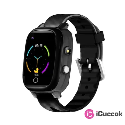 Garett Kids Sun 4G fekete okosóra