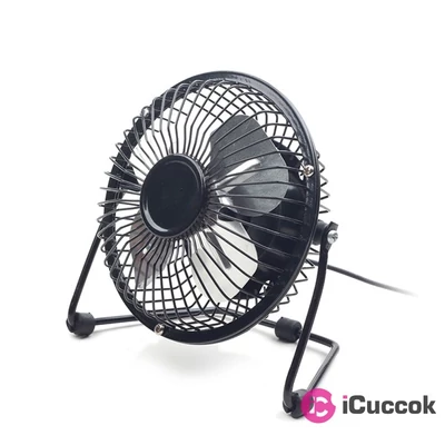 Gembird NF-03 4"-os fekete asztali ventilátor