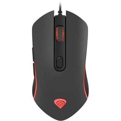 Genesis Krypton 150 2400DPI fekete optikai gamer egér