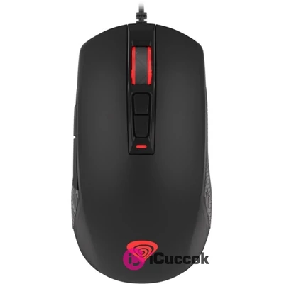 Genesis Krypton 300 RGB 4000DPI fekete gamer egér