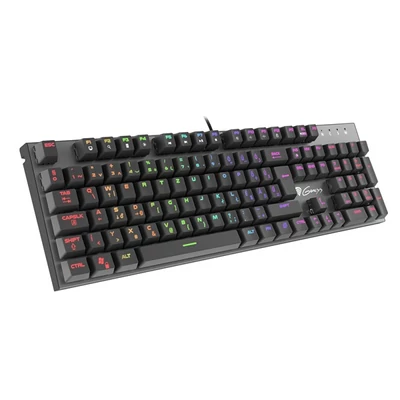 Genesis NKG-1066 THOR 300 HUN világító fekete gamer billentyűzet