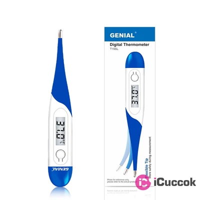 Genial T15SL 60 mp flexibilis véggel kék-fehér digitális lázmérő