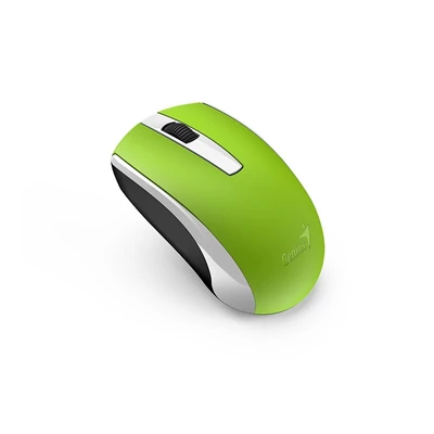 Genius ECO-8100 vezeték nélküli újratölthető zöld egér