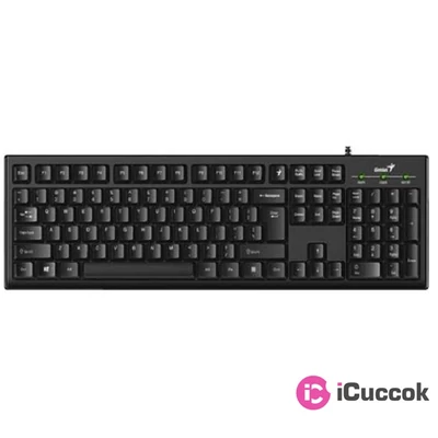 Genius KB-100 HUN USB fekete Smart billentyűzet