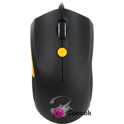 Genius Scorpion M6-600 fekete-narancs gamer egér