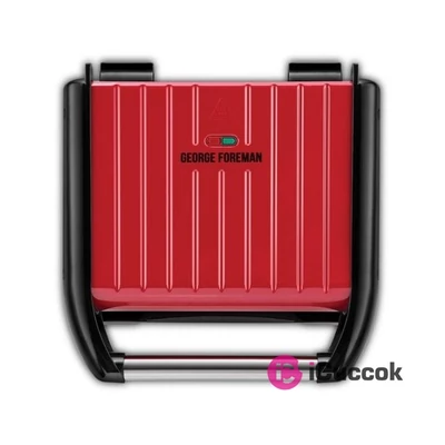 George Foreman 25040-56 Steel családi piros kontakt grill