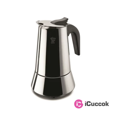 Ghidini 1388V Steelexpress 6 személyes indukciós kék kotyogós kávéfőző