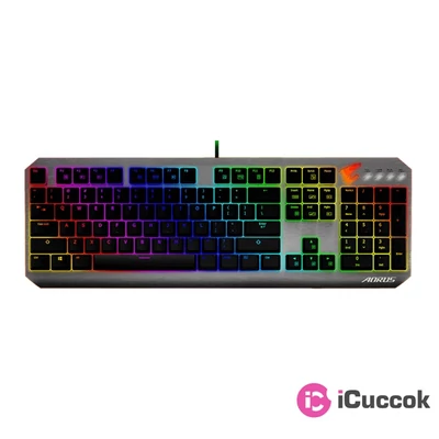 Gigabyte GK-AORUS K7-HU HUN szürke billentyűzet