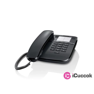 Gigaset DA310 fekete vezetékes telefon