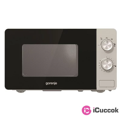 Gorenje MO20E1S ezüst mikrohullámú sütő