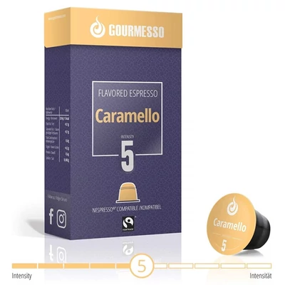 Gourmesso Soffio Caramello Nespresso kompatibilis 10 db kávékapszula