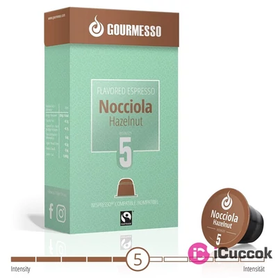 Gourmesso Soffio Nocciola Nespresso kompatibilis kapszula 5 g