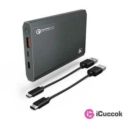 HAMA 183352 "POWERBANK PA-12" 12000mAh antracit power bank