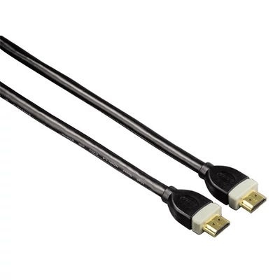 HAMA 39668 TL HIGH SPEED HDMI KÁBEL, FEKETE, ARANYOZOTT, 10,0M