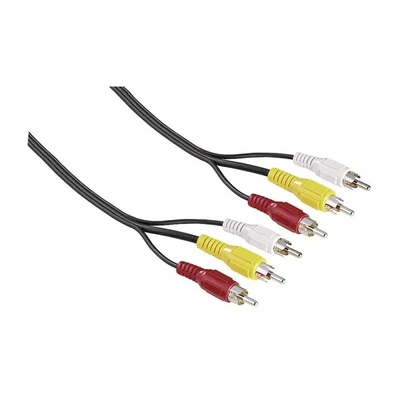 HAMA 43134 2X3 RCA 2M ÖSSZEKÖTOKÁBEL