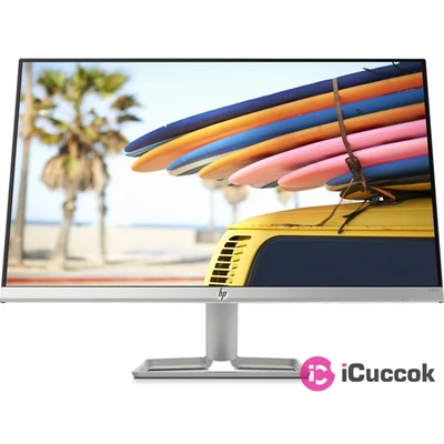 HP 23,8" 4TB29AA 24fw full HD IPS LED VGA HDMI ezüst monitor beépített hangmodullal