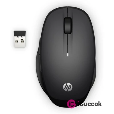 HP 6CR71AA két üzemmódú vezeték nélküli fekete egér