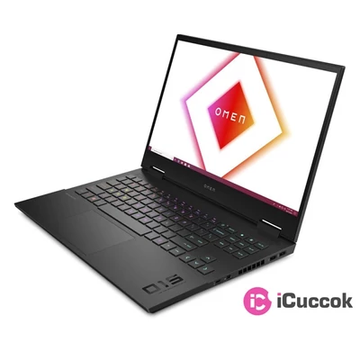 HP Omen 15-ek0003nh 15,6"FHD/Intel Core i7-10750H/16GB/512GB/RTX 2060 6GB/DOS/fekete laptop