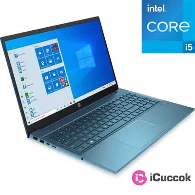 HP Pavilion 15-eg0000nh 15,6"FHD/Intel® Core™ i5-1135G7/8GB/512GB/Int. VGA/Win10/zöldeskék laptop