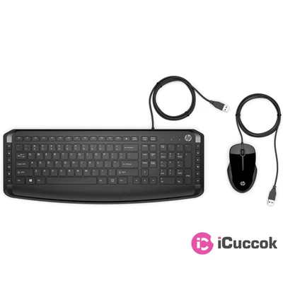 HP Pavilion 200 vezetékes fekete billentyűzet + egér