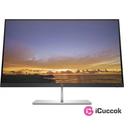 HP 27" 5DQ99AA Pavilion 27 QHD QLED HDMI DP ezüst-fekete monitor