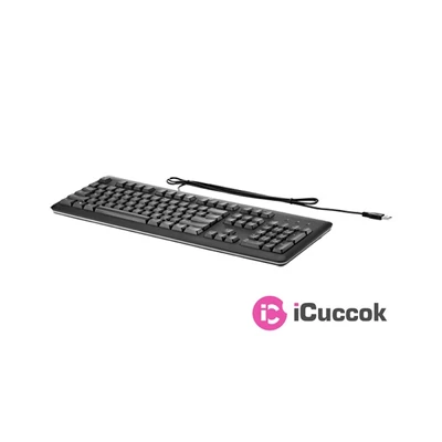 HP QY776AA#ABB USB fekete angol billentyűzet
