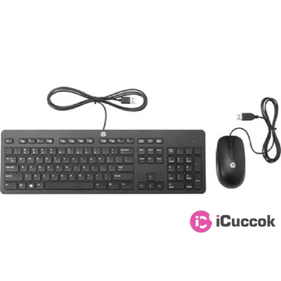 HP Slim USB billentyűzet + egér