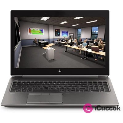 HP ZBook 15 G6 15,6"FHD/Intel Core i7-9750H/8GB/256GB/Quadro T1000 4GB/Win10 Pro/szürke laptop