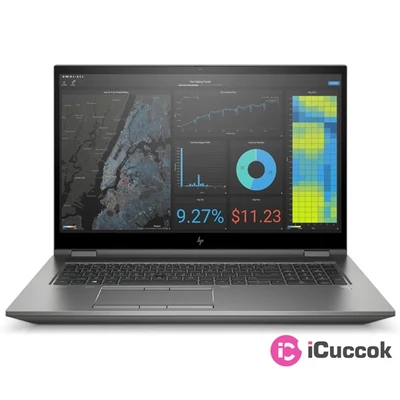HP ZBook Fury 17 G7 17,3"FHD/Intel Core i7-10750H/32GB/1TB/Quadro T1000 4GB/Win10 Pro/ezüst laptop