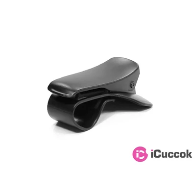 Haffner CH2301 csipeszes univerzális fekete autós telefon tartó