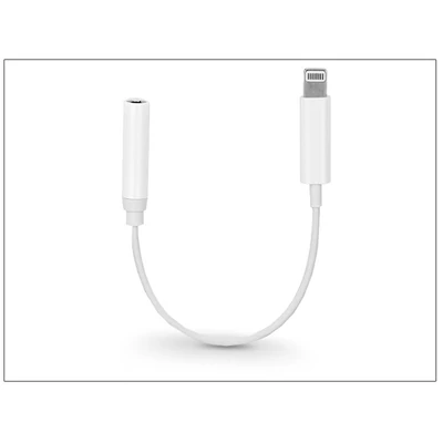 Haffner PT-4055 Lightning - 3.5mm Jack audio fehér adapter