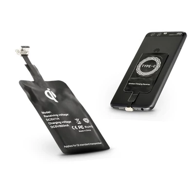 Haffner PT-4537 Type-C univerzális Qi adapter vezeték nélküli töltőhöz