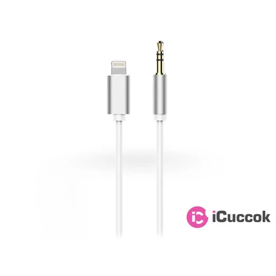 Haffner PT-5300 Lightning - 3.5mm Jack apa audio átalakító adapter