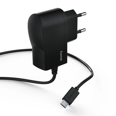 Hama 173670 micro USB 1A fekete hálózati töltő