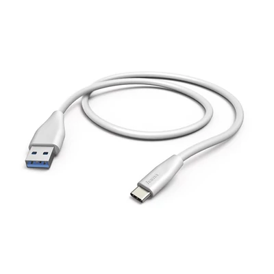 Hama 178397 USB 3.1 A - USB Type-C fehér 1,5m adatkábel