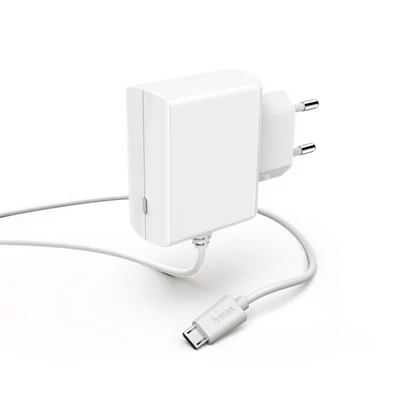 Hama 183254 micro USB 100-240V 1,2A fehér hálózati töltő