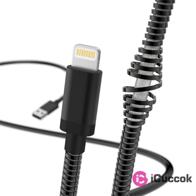 Hama 183339 Metál 1,5m Lightning > USB-A fekete adatkábel
