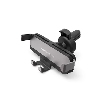 Hama 188305 "Gravity" alu fekete univerzális autós mobiltartó
