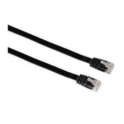 Hama 39609 CAT5E 10m lapos fekete patch kábel