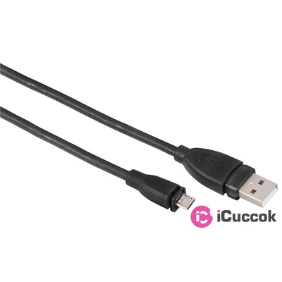 Hama 54589 3m fekete Micro USB adatkábel