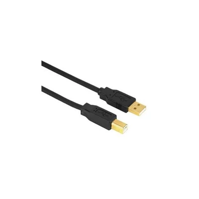 Hama 3,0M Aranyozott USB Kábel