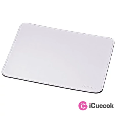 Hama 53231 fehér bőr egérpad