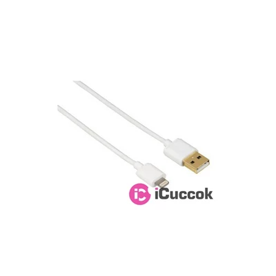 Hama 54567 1,8m Lightning > USB-A fehér adatkábel
