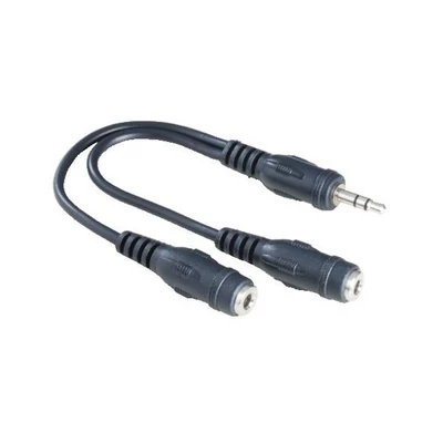 Hama 3,5mm Stereo Jack elosztó kábel