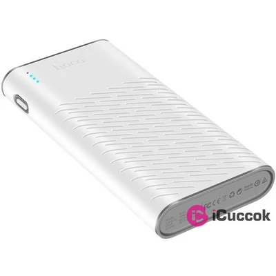 Hoco B31A 2xUSB/30.000 mAh/fehér/szürke power bank