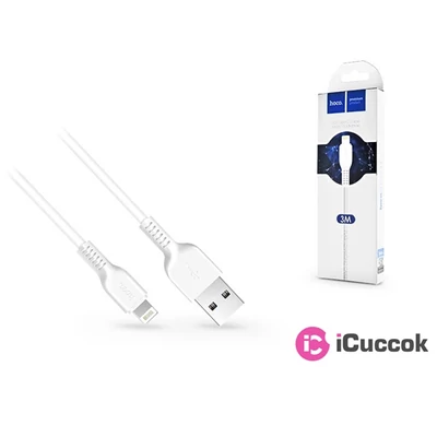 Hoco HOC0036 X20 3m Lightning > USB fehér kábel