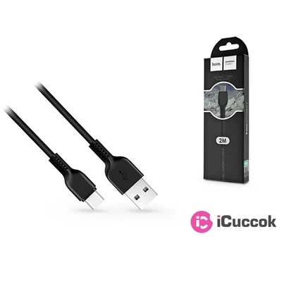 Hoco HOC0038 X20 2m fekete Type-C USB kábel